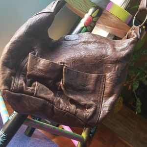 Genuine leather tylie malibu hobo bag!